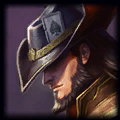 Twisted Fate historical portrait